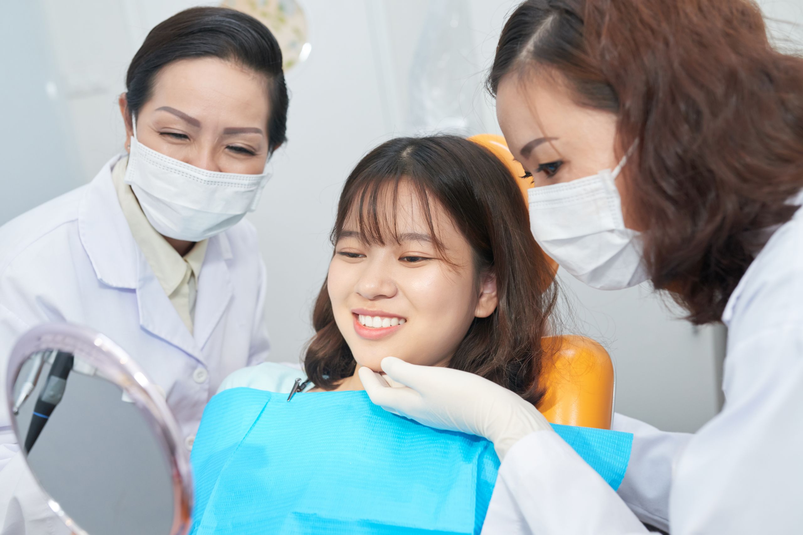 Smiling Teenager Checking Healthy Teeth In Dental 2021 08 26 19 52 38 Utc